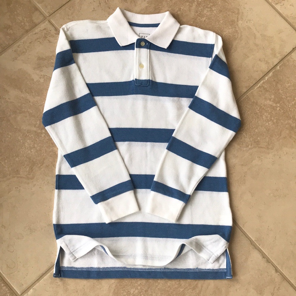 Gap long sleeve polo sweatshirt
